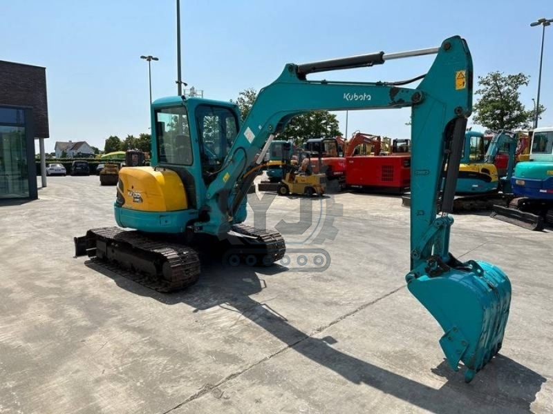 Original Japan Used Kubota Excavator KX155-3 5 6 Ton Second Hand Mini Digger
