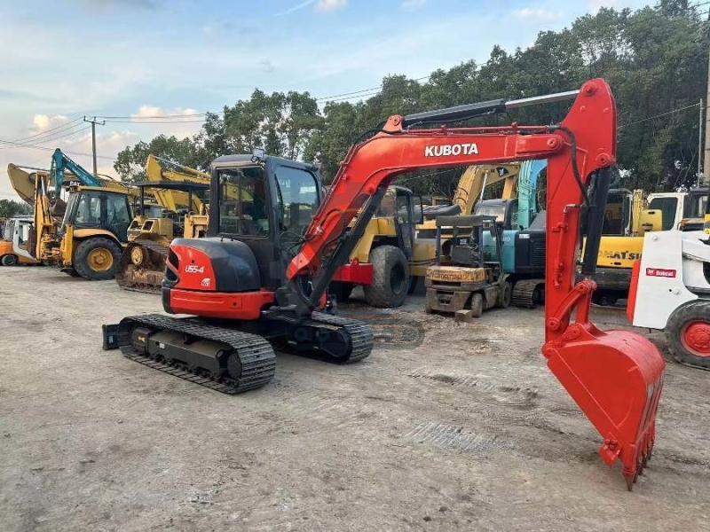 Mini Used Kubota Excavator U55-4 Automatic 2nd Hand Diggers