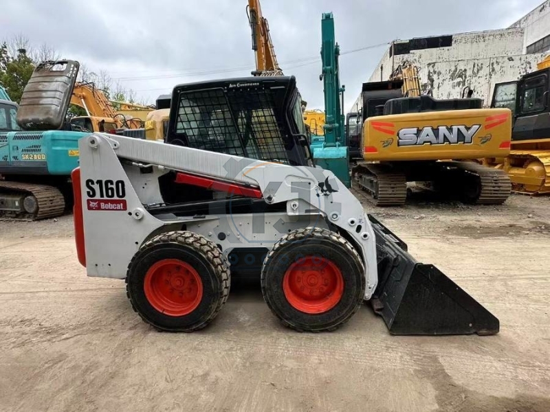 Bobcat S160 Earth Moving Used Bobcat Skid Steer Loader Machinery Second Hand