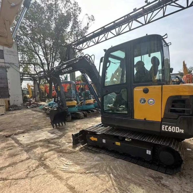 Original Mini Used Volvo EC60D Excavator Pre Owned Crawler 6ton