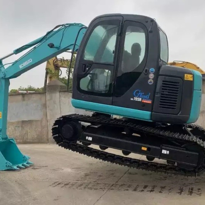 Kobelco SK70SR Mini Excavator Second Hand Hydraulic Crawler 2200KW