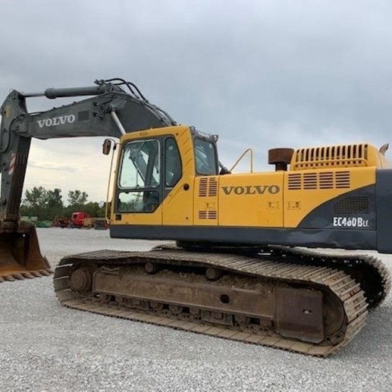 Repossessed Used Volvo Excavator EC460B Large Excavation Machinery
