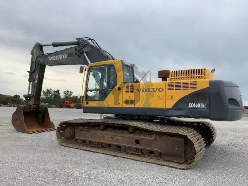 Repossessed Used Volvo Excavator EC460B Large Excavation Machinery