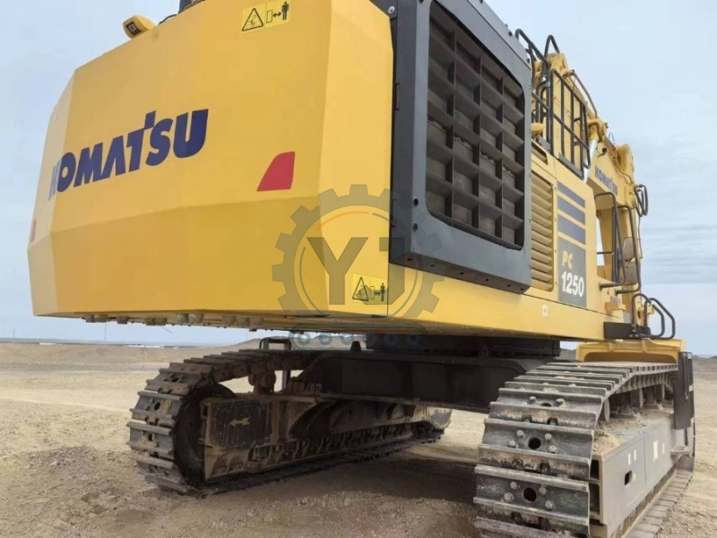 Hydraulic Used Komatsu Excavator PC1250 Crawler Large Digging Machine