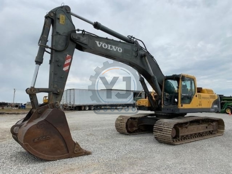 Repossessed Used Volvo Excavator EC460B Large Excavation Machinery