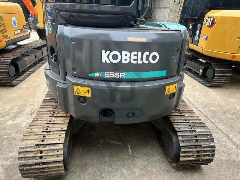 SK55SR Used Kobelco Excavator Crawler Second Hand Micro Digger