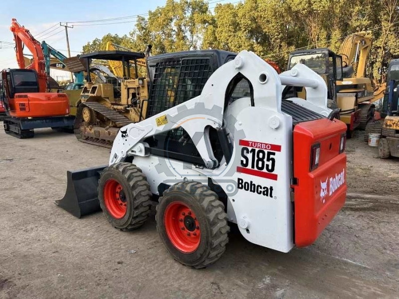 Bobcat S185 Second Hand Skid Steer Loaders Used Wheel Loader 1825KW
