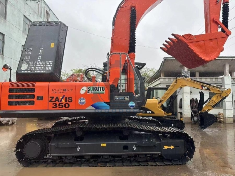 Japanese Original 33700KG Used Hitachi ZX350 Hydraulic Crawler Excavator 202KW Second Hand Crawler Machine