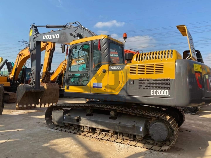 EC200D Used Volvo Excavator Earth Moving Equipment High Performance