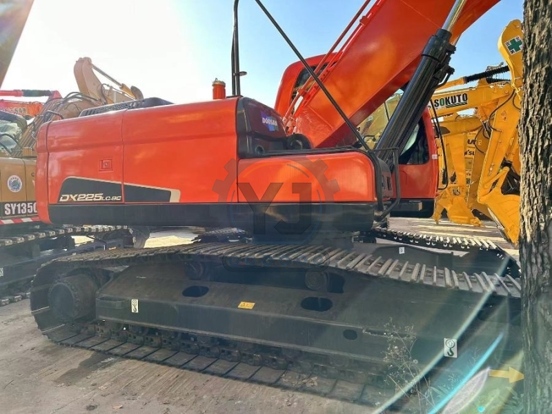 Original Korea DX225LC-9c Doosan Used Equipment Hydraulic Mining Digger