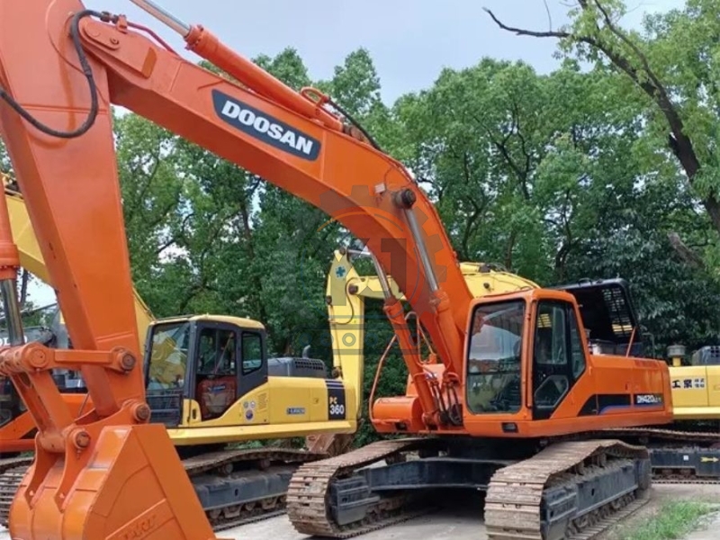 Secondhand Doosan DH420LC Earth Excavation Equipment Mining Digger