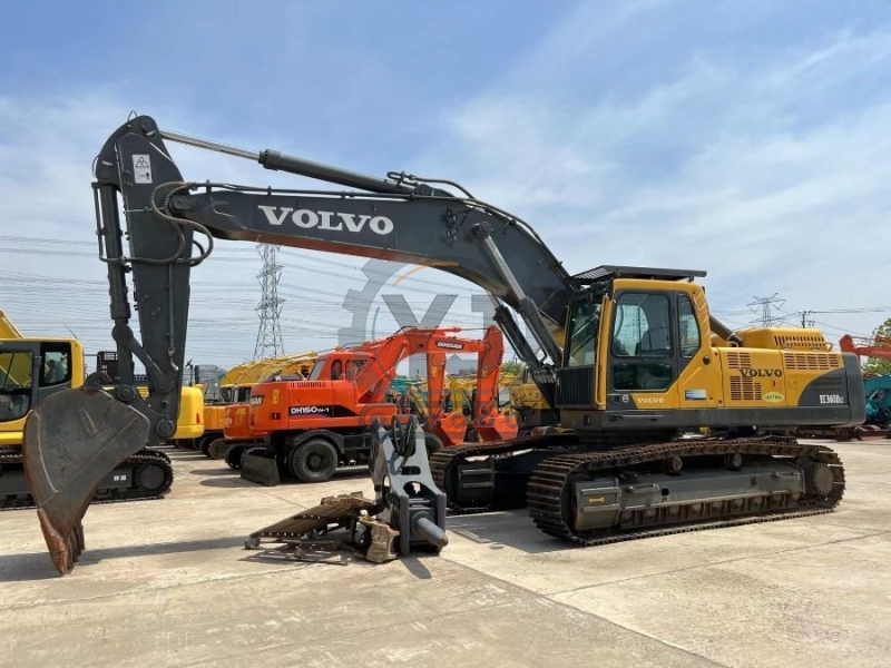 36 Ton EC360B Used Volvo Diggers Crawler Second Hand Earth Moving Equipment