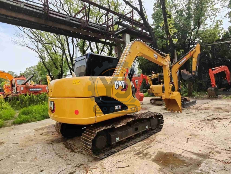 Caterpillar 307D Track Used Compact Excavators Mini Sized 7193KG