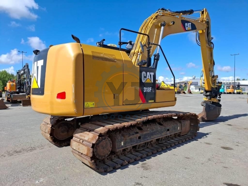 High Quality Low in Price CAT 318D 318E 318FL Mini Working Used Original JAPAN Excavator