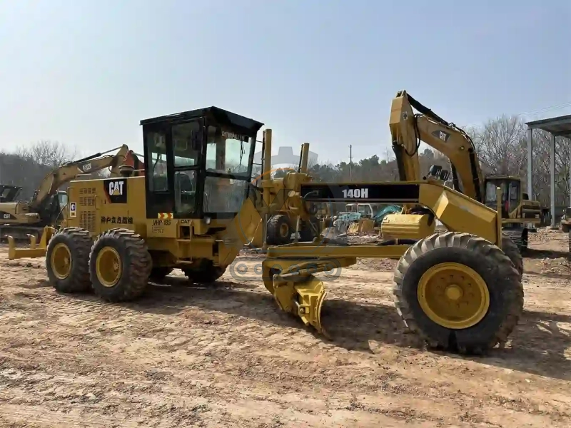 Cheap High Efficiency Used Motor Graders CAT 140H