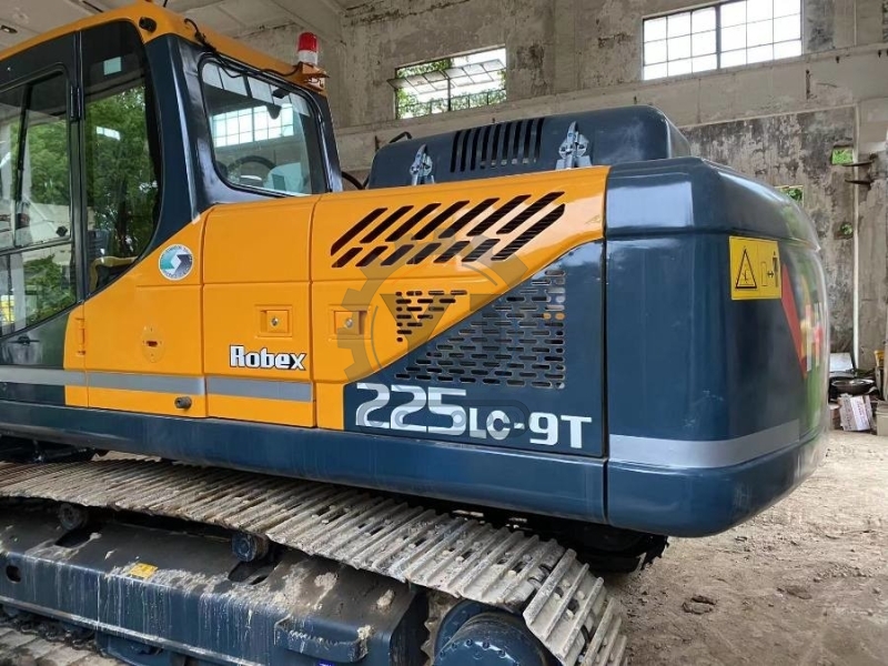 High Performance R225-9T Used Hyundai Excavator Machine Original Korea