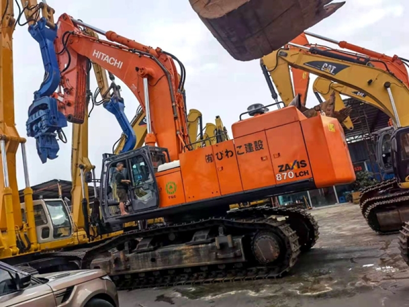 Hitachi Zx870 Used Excavator Machine Second Hand Hydraulic Crawler