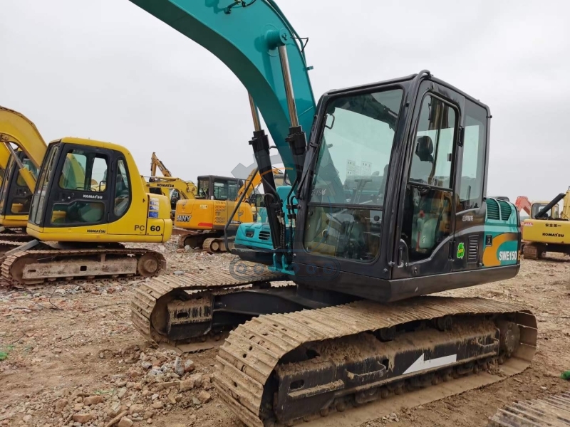 Sunward SWE150E Wheeled Second-hand Excavator China Brand Swe150e Used Digger 15TON on Cheap Price Sale